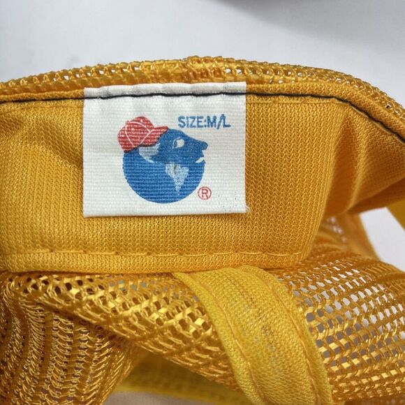 VINTAGE 70s/80's University Toledo T logo Mesh Trucker Snapback BASEBALL Hat Cap - Picture 6 of 6